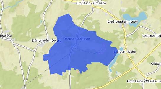 Bodenrichtwertkarte M&auml;rkische Heide Krugau